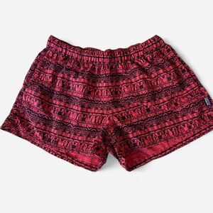 Patagonia - Barely Baggies - Women's Red and Burgundy Shorts - Medium
